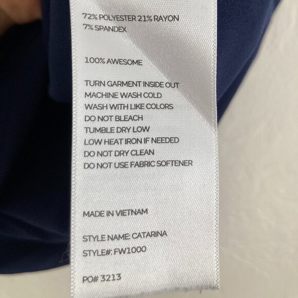 Figs Navy Blue Short Sleeve Tee - Picture 5 of 5